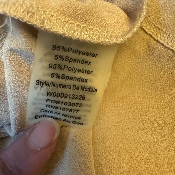 Alice + Olivia Employed Pencil Dress Ruched Sleeve Nude Medium Stretch N… - Picture 14 of 14